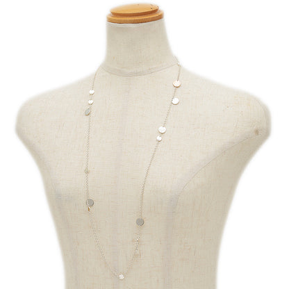 コンフェッティ ロングネックレス セリエ SV925/K18PG ネックレス
