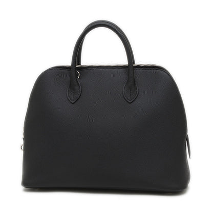 ボリード1923 30 エプソン ブラック シルバー金具 B刻印 ハンドバッグ