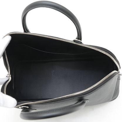 ボリード1923 30 エプソン ブラック シルバー金具 B刻印 ハンドバッグ