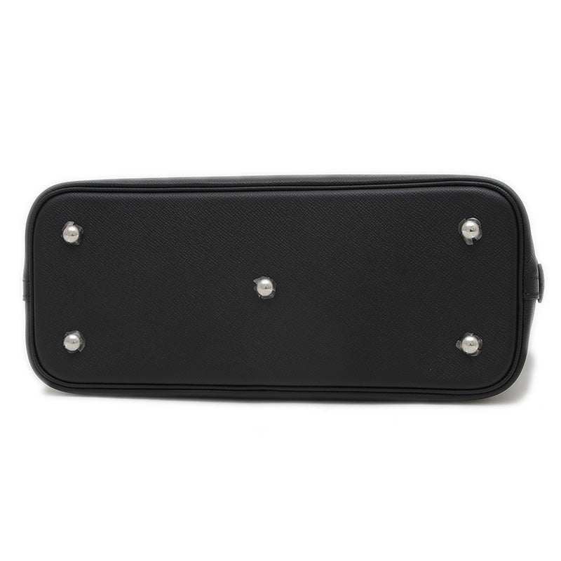 ボリード1923 30 エプソン ブラック シルバー金具 B刻印 ハンドバッグ