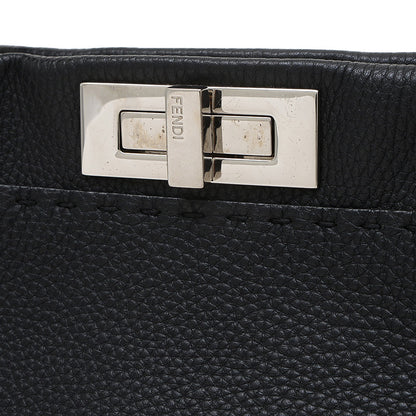 ピーカブー レギュラー セレリア 2WAYバッグ レザー ブラック 8BN290 ハンドバッグ