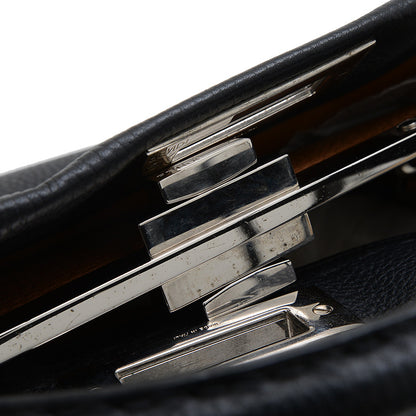 ピーカブー レギュラー セレリア 2WAYバッグ レザー ブラック 8BN290 ハンドバッグ