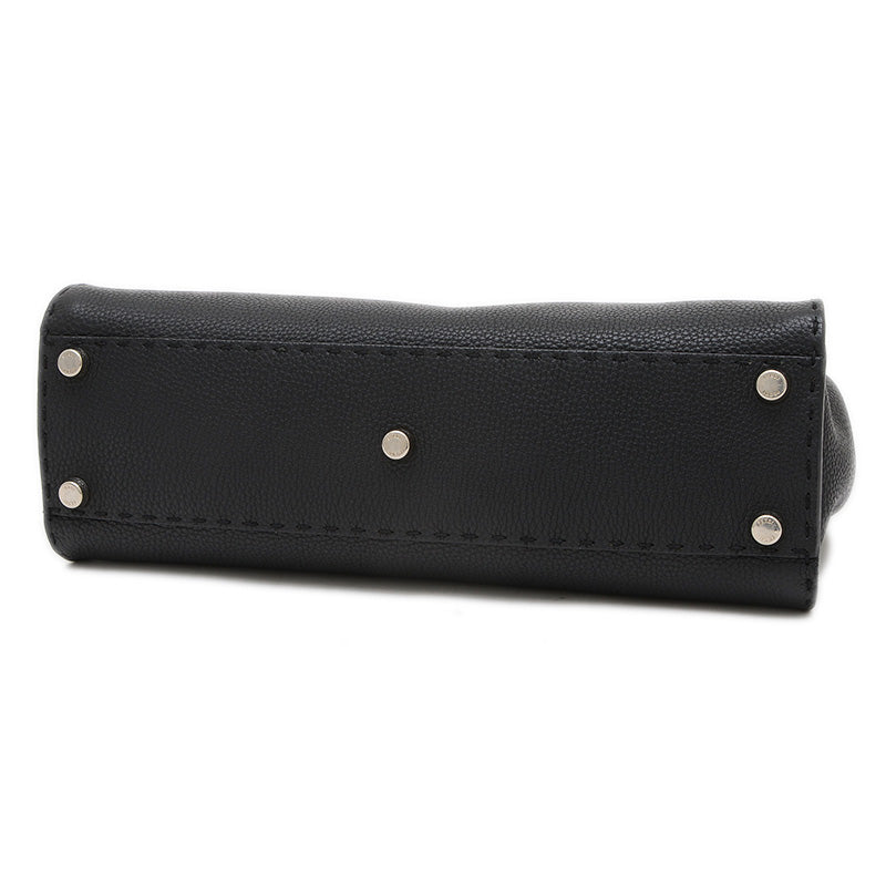 ピーカブー レギュラー セレリア 2WAYバッグ レザー ブラック 8BN290 ハンドバッグ