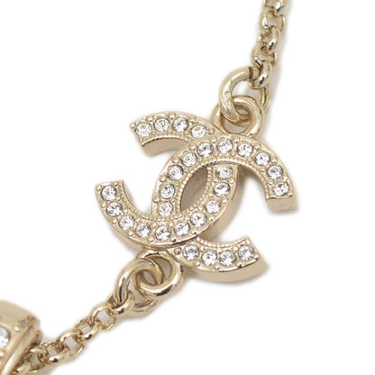 ココマーク クローバー ネックレス メタル/ラインストーン ゴールド ABF223 B25P ネックレス