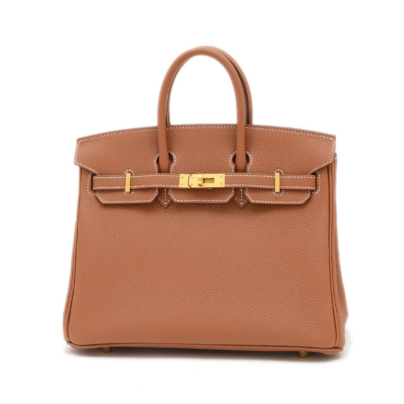 バーキン25 トゴ ゴールド マットゴールド金具 K刻印 ハンドバッグ