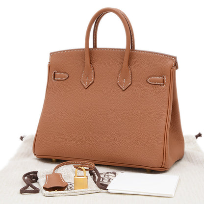 バーキン25 トゴ ゴールド マットゴールド金具 K刻印 ハンドバッグ