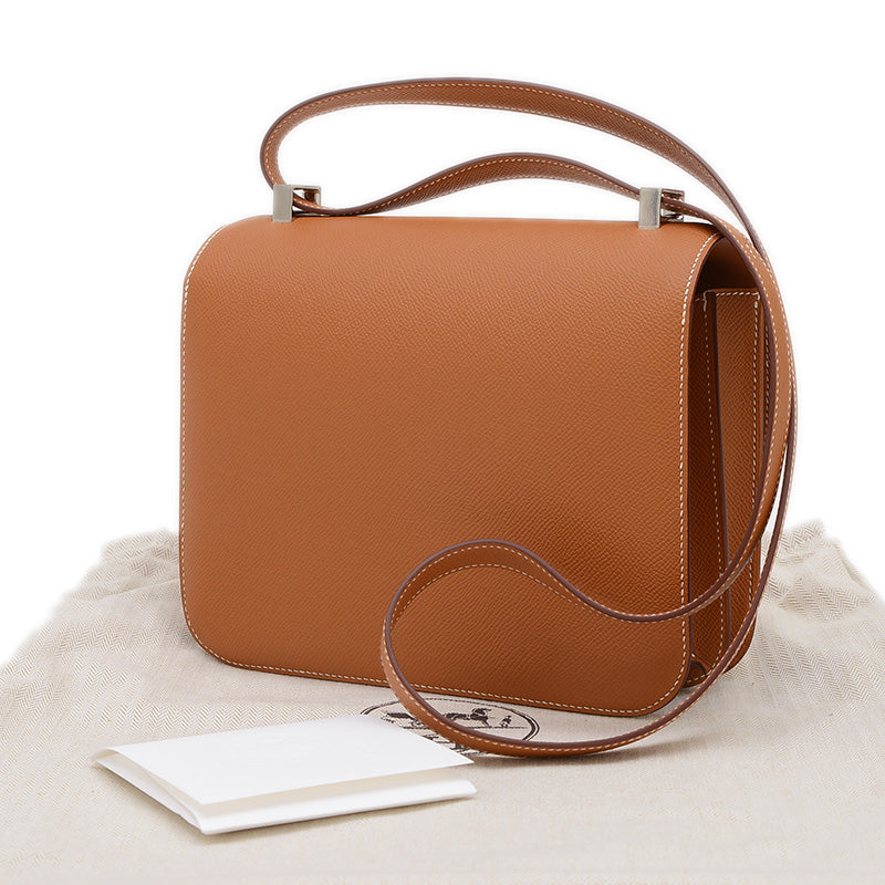 コンスタンス24 エプソン ゴールド シルバー金具 Y刻印 ショルダーバッグ