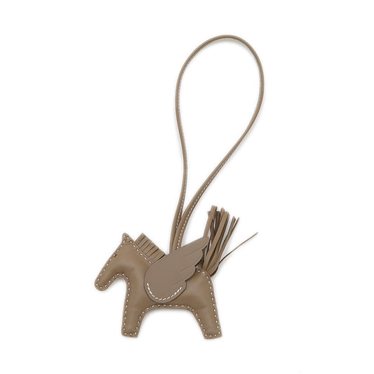 ロデオ ペガサスPM バッグチャーム エトゥープ K刻印 バッグチャーム