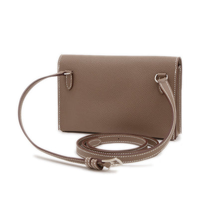 エルメスナップ トゥーゴー ショルダーバッグ エプソン エトゥープ K刻印 ショルダーバッグ