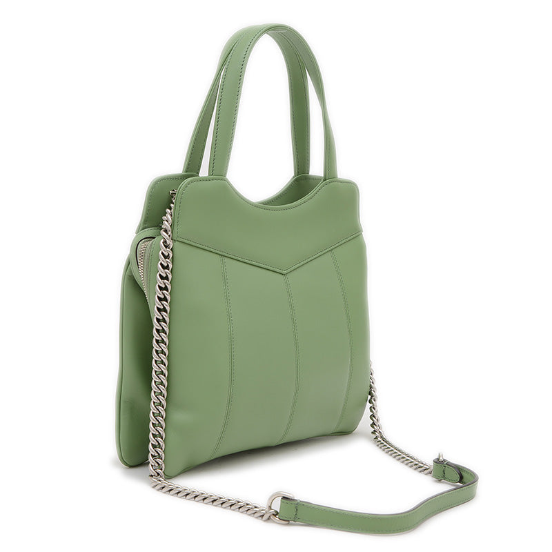 スモールトートバッグ プチGG PETITE GG レザー グリーン 745918 ハンドバッグ