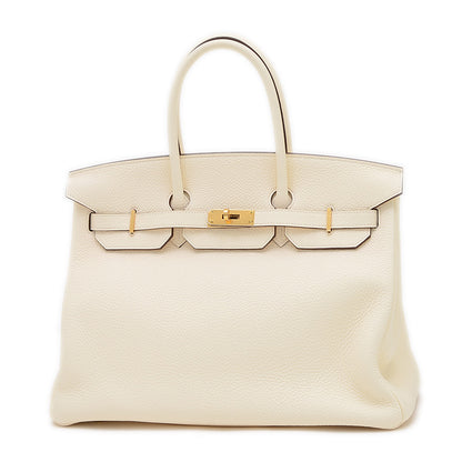 バーキン35 トゴ ナタ ゴールド金具 U刻印 ハンドバッグ