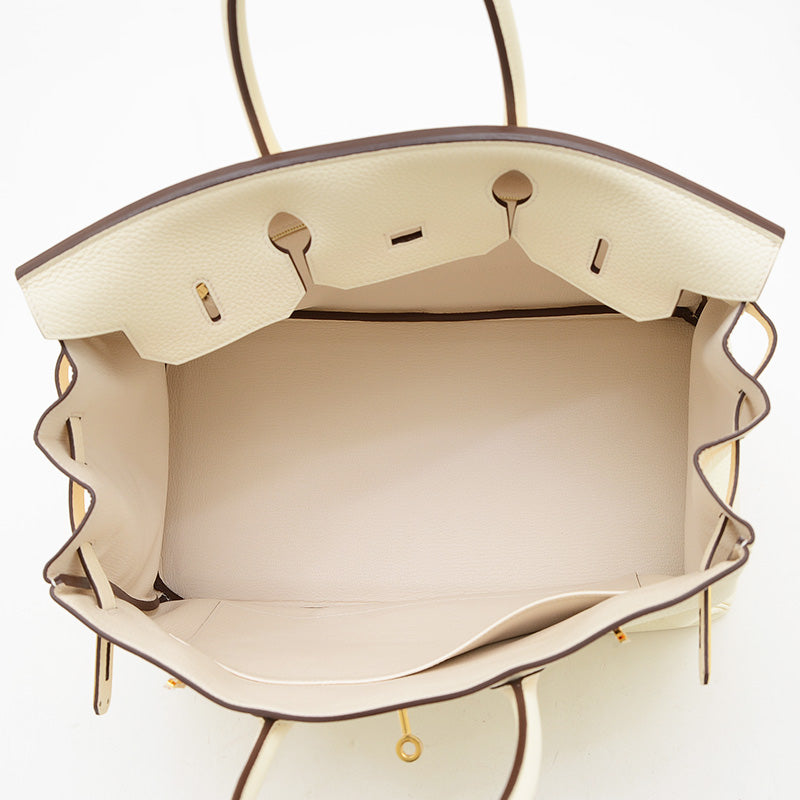 バーキン35 トゴ ナタ ゴールド金具 U刻印 ハンドバッグ