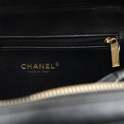 CCフィリグリー スモールチェーンバニティ ショルダーバッグ ブラック A93343 ショルダーバッグ