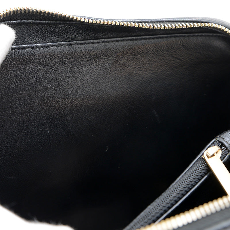 CCフィリグリー スモールチェーンバニティ ショルダーバッグ ブラック A93343 ショルダーバッグ