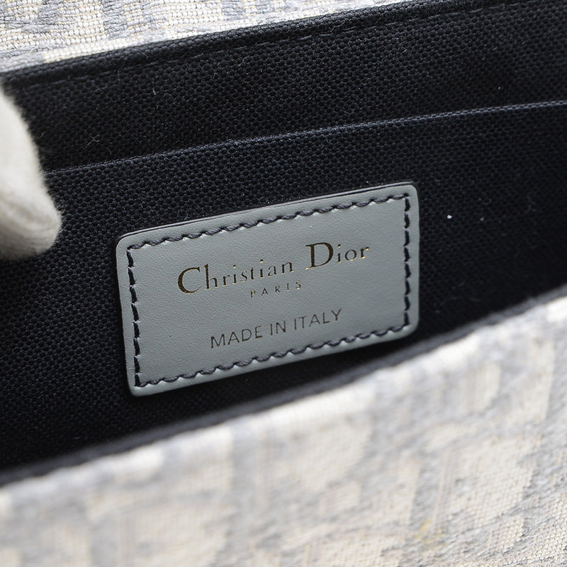 30 モンテーニュ オブリーク ショルダーバッグ ジャガード グレー ショルダーバッグ