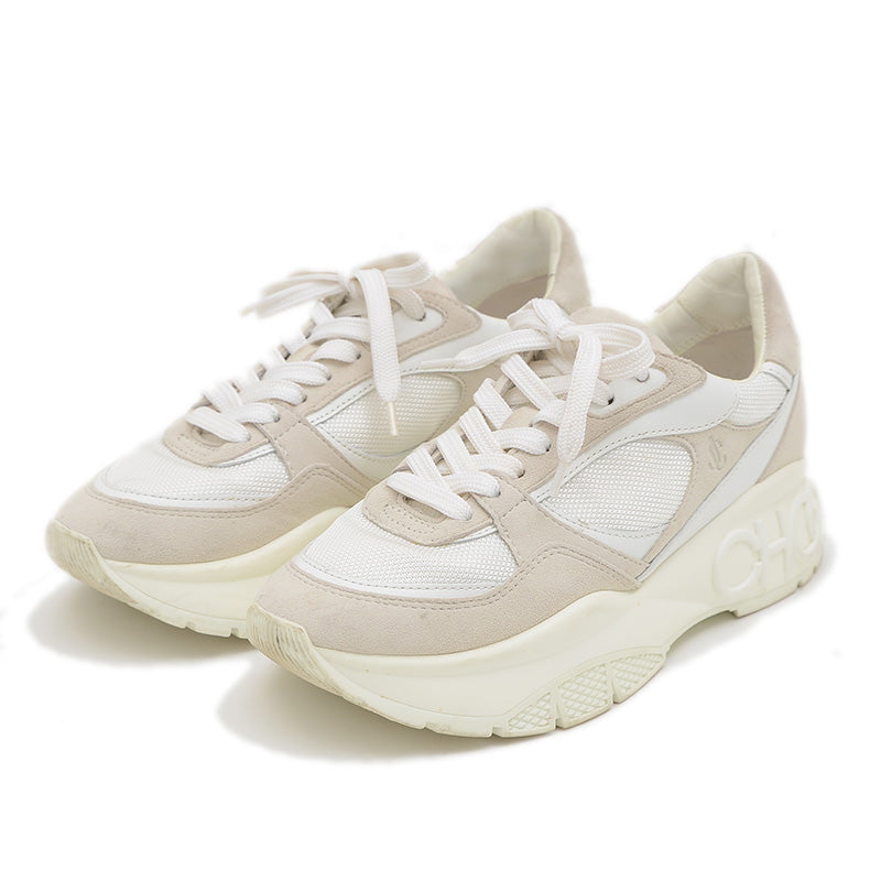 ランドン スニーカー ナイロン/スエード ホワイト/ベージュ #36.5 スニーカー