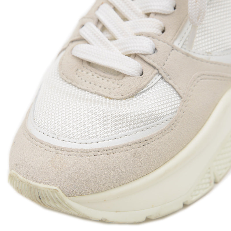 ランドン スニーカー ナイロン/スエード ホワイト/ベージュ #36.5 スニーカー