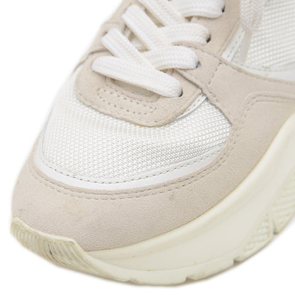 ランドン スニーカー ナイロン/スエード ホワイト/ベージュ #36.5 スニーカー