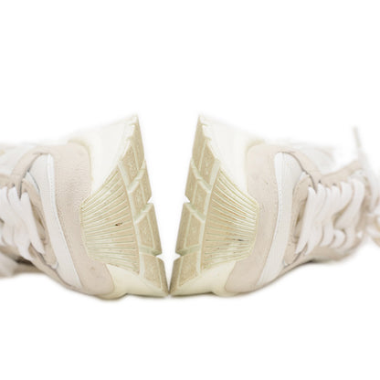 ランドン スニーカー ナイロン/スエード ホワイト/ベージュ #36.5 スニーカー