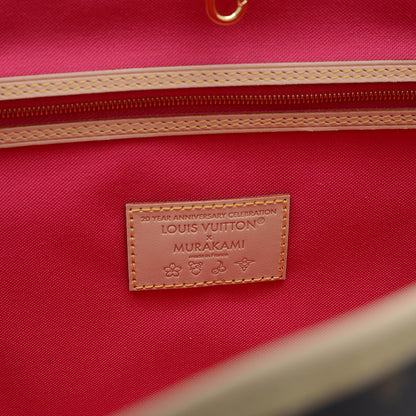 LV×TM モノグラム ネヴァーフルMM ポーチ付き M13271 村上隆 コラボ トートバッグ