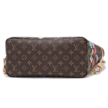 LV×TM モノグラム ネヴァーフルMM ポーチ付き M13271 村上隆 コラボ トートバッグ