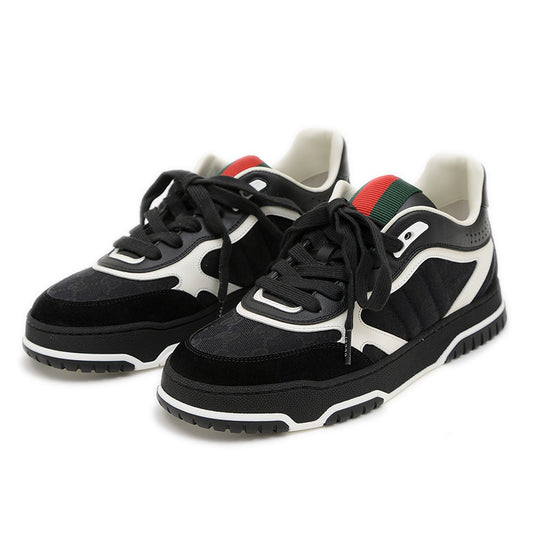 Re-Web スニーカー シェリーライン ブラック/ホワイト メンズ 38.5サイズ 807057 スニーカー
