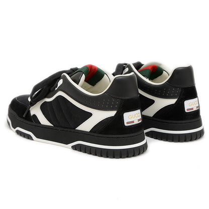 Re-Web スニーカー シェリーライン ブラック/ホワイト メンズ 38.5サイズ 807057 スニーカー