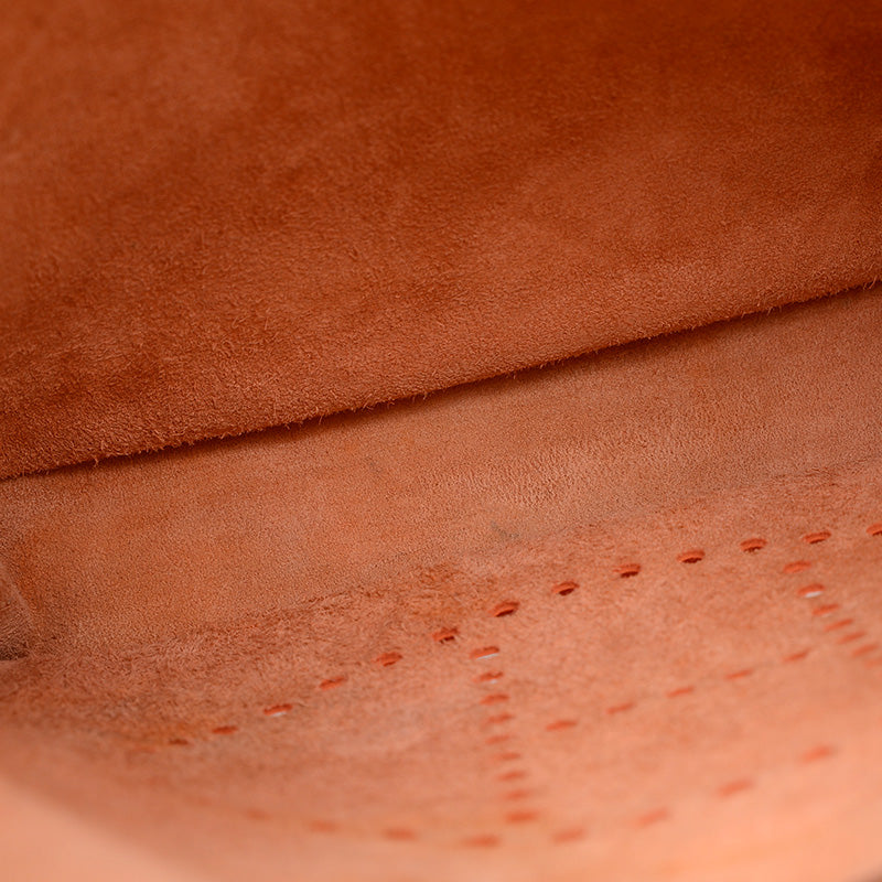 エブリン3GM エプソン オレンジ シルバー金具 P刻印 ※補色あり ショルダーバッグ