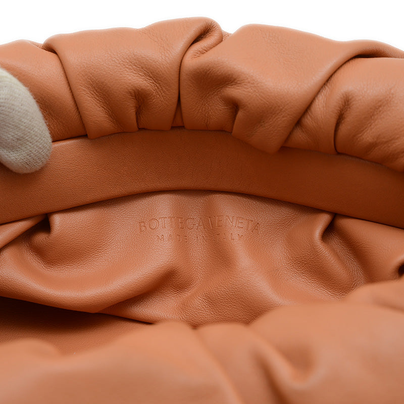 ザ チェーンポーチ ワンショルダーバッグ カーフスキン ブラウン 620230VCP40 ショルダーバッグ