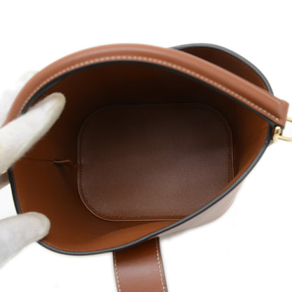 ルイーズ スモール バケット 2WAYバッグ カーフスキン タン 119173FX9 ハンドバッグ