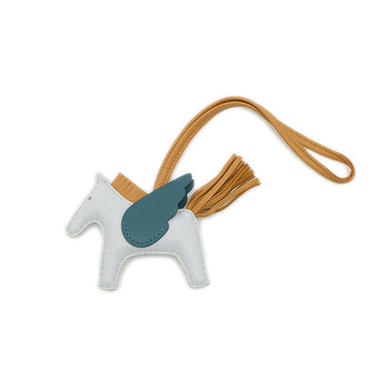 ロデオ ペガサス PM バッグチャーム ブルーブリュム/セサミ/ヴェール Z刻印 バッグチャーム