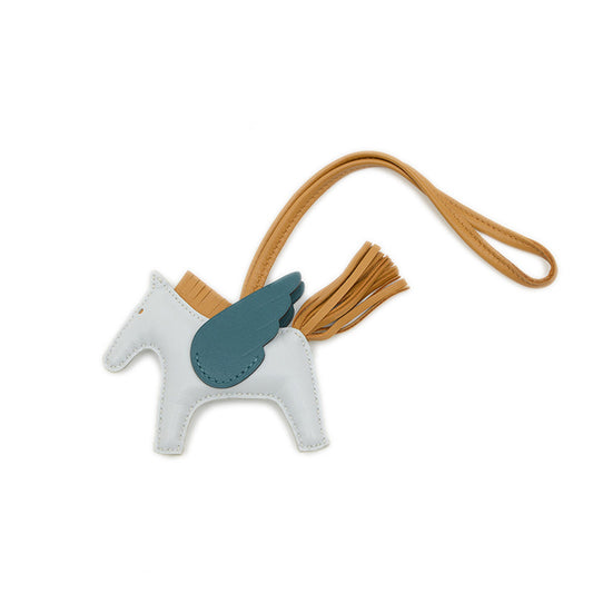 ロデオ ペガサス PM バッグチャーム ブルーブリュム/セサミ/ヴェール Z刻印 バッグチャーム