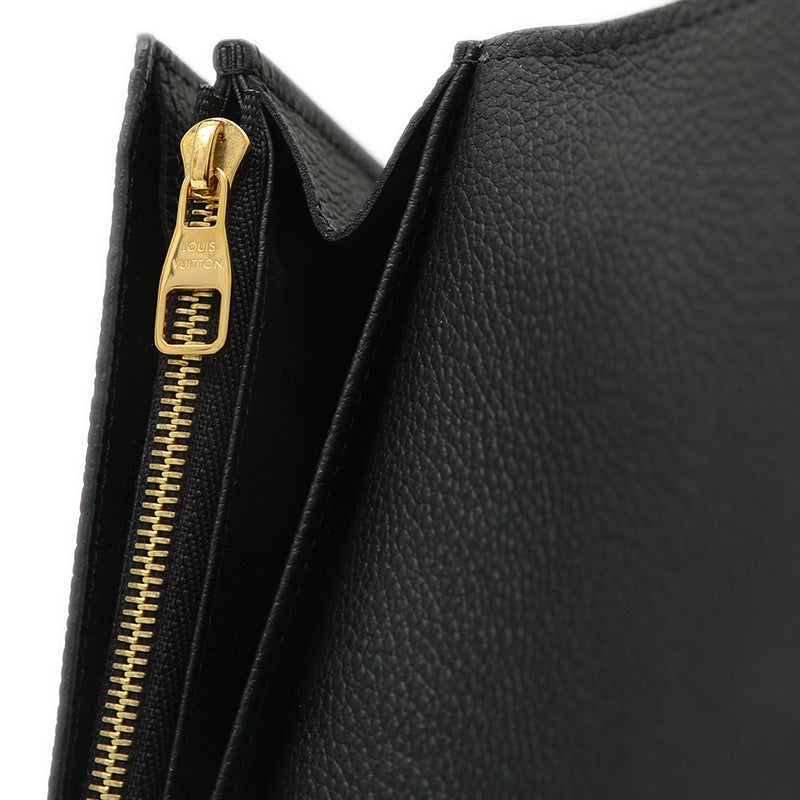 モノグラムアンプラント ポルトフォイユサラ ファスナー長財布 ノワール M61182 長財布