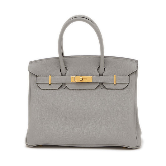 バーキン30 トゴ グリムエット ゴールド金具 W刻印 ハンドバッグ