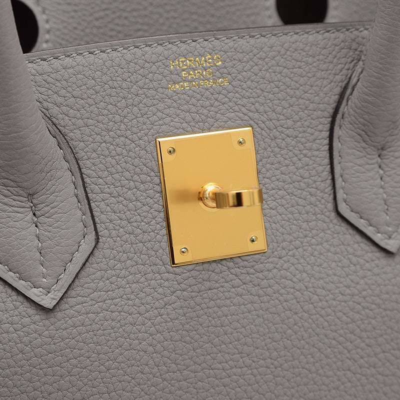 バーキン30 トゴ グリムエット ゴールド金具 W刻印 ハンドバッグ