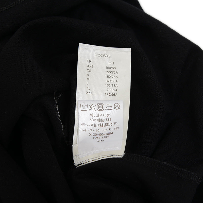 ロゴリバース チェーン 半袖Tシャツ コットン ブラック レディース XS 半袖Ｔシャツ