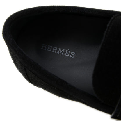 モカシン レイジー ヴォーヴェロア ローファー ブラック レディース 37サイズ H252020Z モカシン