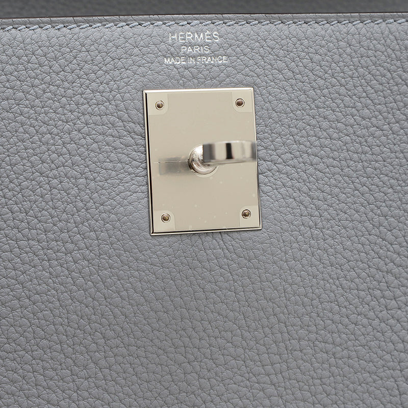 ケリー28 内縫い トゴ グリパンタン シルバー金具 K刻印 ハンドバッグ