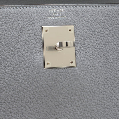 ケリー28 内縫い トゴ グリパンタン シルバー金具 K刻印 ハンドバッグ