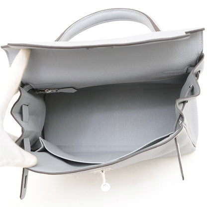 ケリー28 内縫い トゴ グリパンタン シルバー金具 K刻印 ハンドバッグ