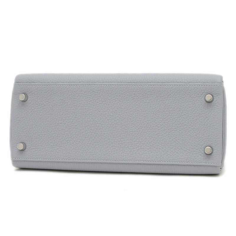 ケリー28 内縫い トゴ グリパンタン シルバー金具 K刻印 ハンドバッグ