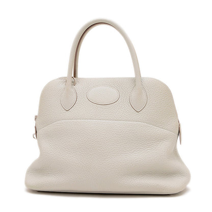 ボリード31 トリヨン ブルーグラシエ シルバー金具 D刻印 ハンドバッグ