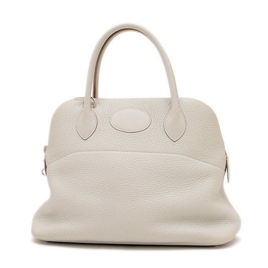 ボリード31 トリヨン ブルーグラシエ シルバー金具 D刻印 ハンドバッグ