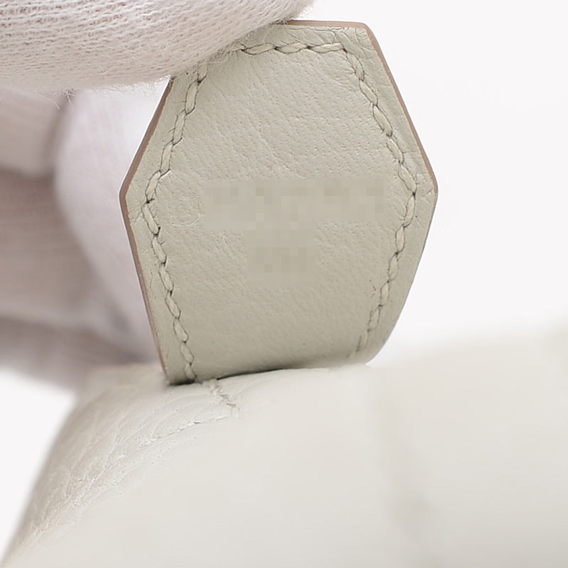 ボリード31 トリヨン ブルーグラシエ シルバー金具 D刻印 ハンドバッグ