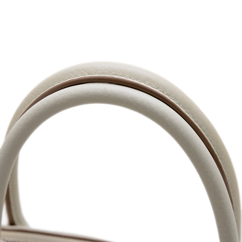 ボリード31 トリヨン ブルーグラシエ シルバー金具 D刻印 ハンドバッグ