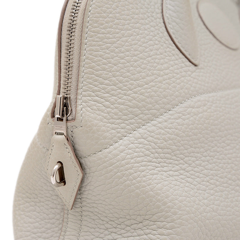 ボリード31 トリヨン ブルーグラシエ シルバー金具 D刻印 ハンドバッグ