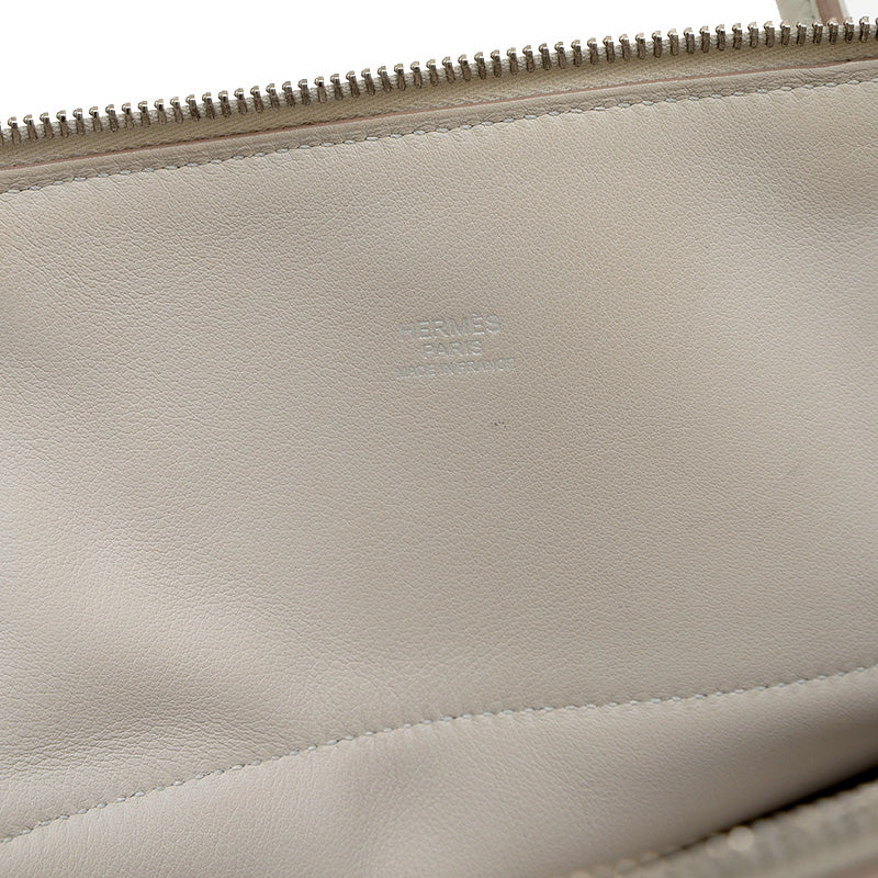 ボリード31 トリヨン ブルーグラシエ シルバー金具 D刻印 ハンドバッグ