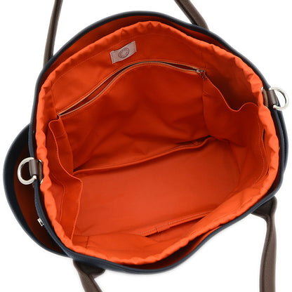 サックドパンサージュ 2WAYバッグ キャンバス ネイビー B刻印 ショルダーバッグ