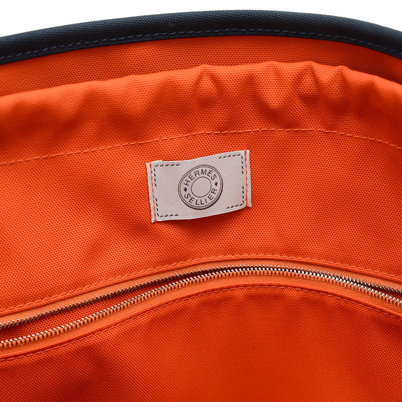 サックドパンサージュ 2WAYバッグ キャンバス ネイビー B刻印 ショルダーバッグ