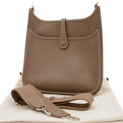 エブリン3PM トリヨン エトゥープ シルバー金具 Z刻印 ショルダーバッグ